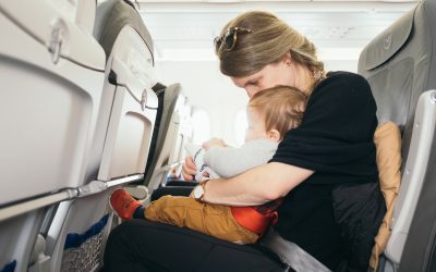 How to survive your first international flight with a lap child